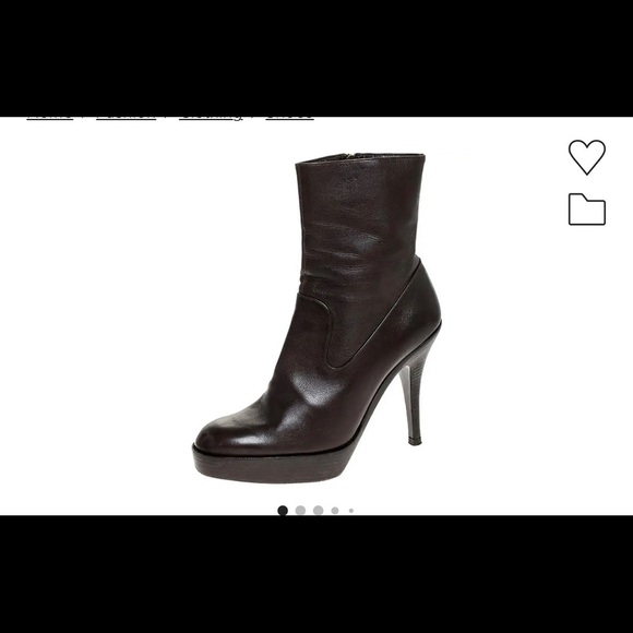 YSL platform Ankle Boots - Picture 1 of 12